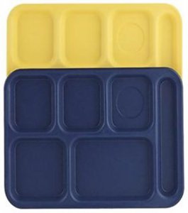 Cambro Bölmeli Okul Tepsisi Polikarbon PS1014